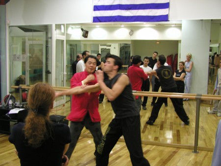 Wing Chun seminar in Athens with Grand Master William Cheung and the Si-Fu Christo K. Xiro