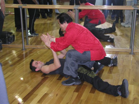 Wing Chun seminar in Athens with Grand Master William Cheung and the Si-Fu Christo K. Xiro