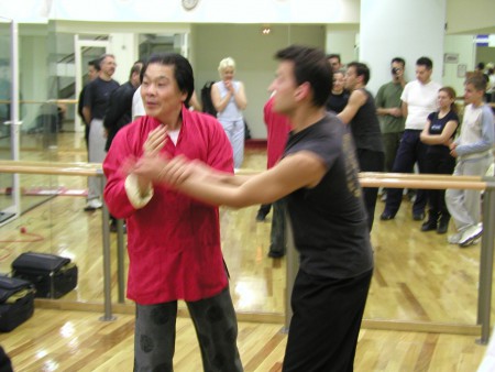 Wing Chun seminar in Athens with Grand Master William Cheung and the Si-Fu Christo K. Xiro