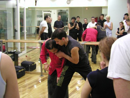 Wing Chun seminar in Athens with Grand Master William Cheung and the Si-Fu Christo K. Xiro