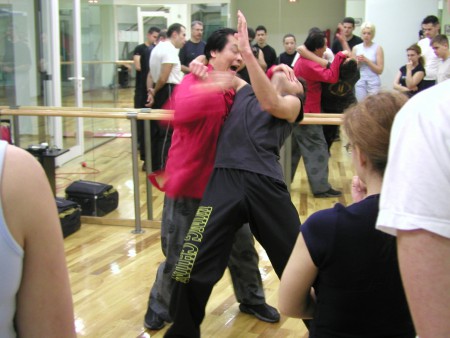 Wing Chun seminar in Athens with Grand Master William Cheung and the Si-Fu Christo K. Xiro