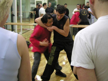 Wing Chun seminar in Athens with Grand Master William Cheung and the Si-Fu Christo K. Xiro
