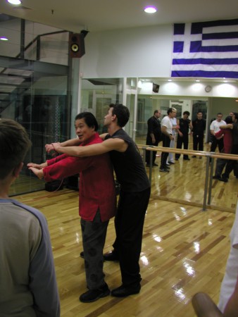 Wing Chun seminar in Athens with Grand Master William Cheung and the Si-Fu Christo K. Xiro