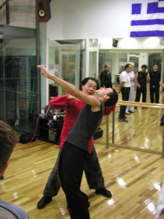 Wing Chun seminar in Athens with Grand Master William Cheung and the Si-Fu Christo K. Xiro