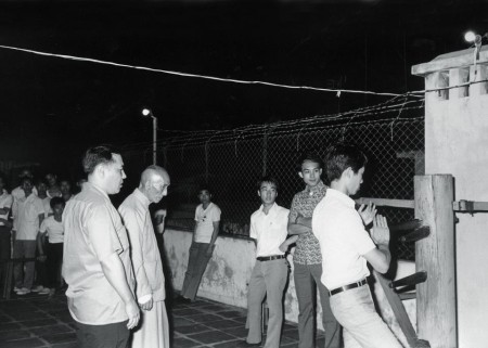 Wooden Dummy training