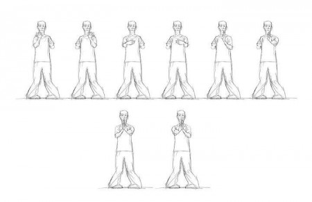 Shil Lim Tao (A Little Idea) movements